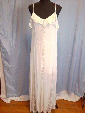 Venus Floral Lace Slip Dress Runs XL to XXL